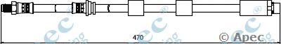 APEC BRAKING hos3903 -  Тормозной шланг